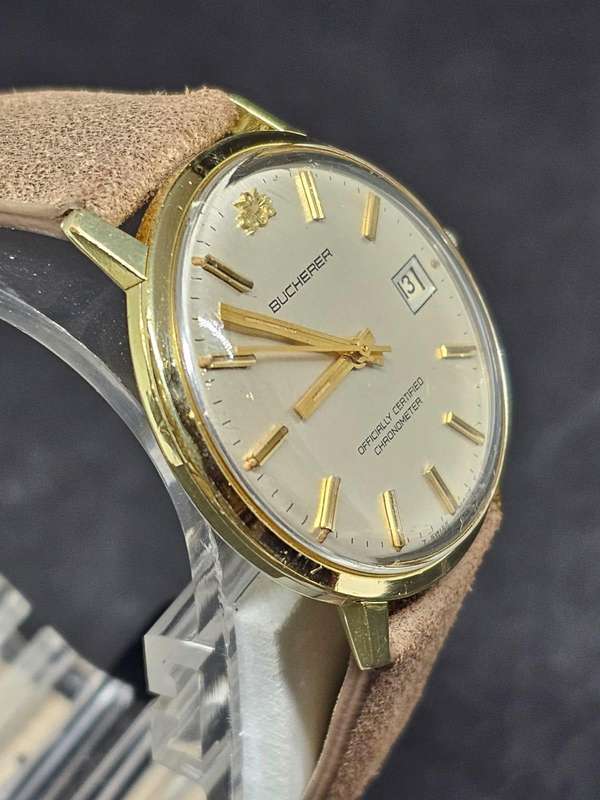 Vintage Bucherer Automatic Chronometer wrist watch (Serviced)