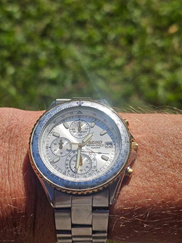 Vintage Seiko V657-8120 Flightmaster