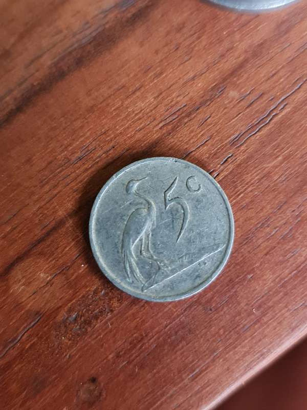 1970s 5 Cent Coins