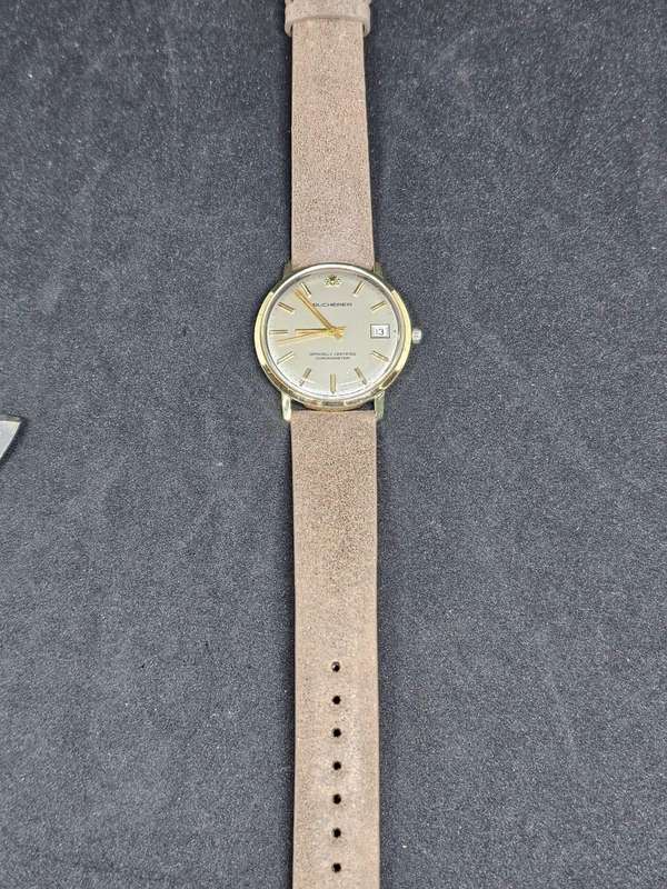 Vintage Bucherer Automatic Chronometer wrist watch (Serviced)