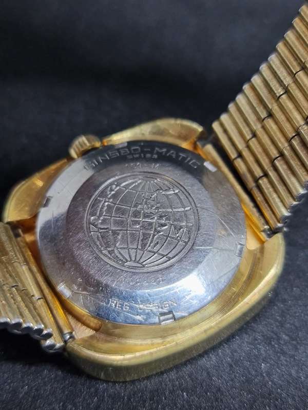 Vintage Swiss Ginsbo Automatic Watch