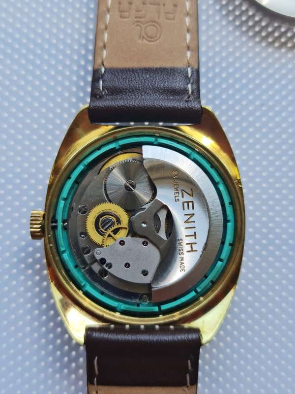Rare  and Stunning 1960s Swiss Zenith Autosport watch