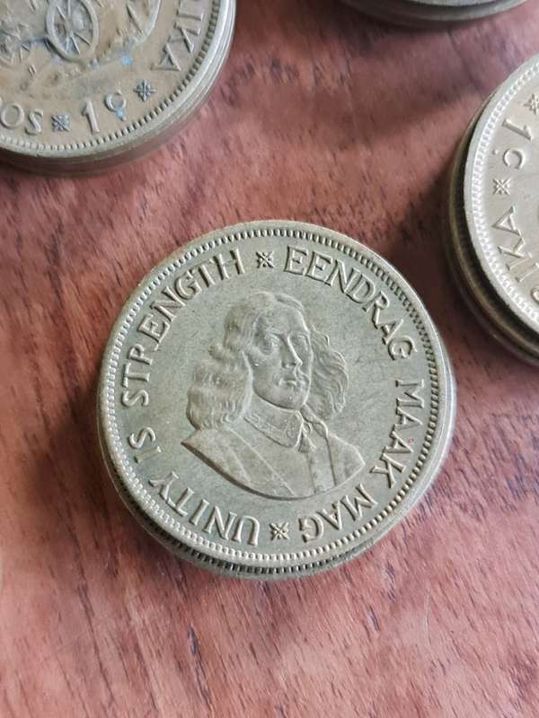 1960s 1 Cent coins