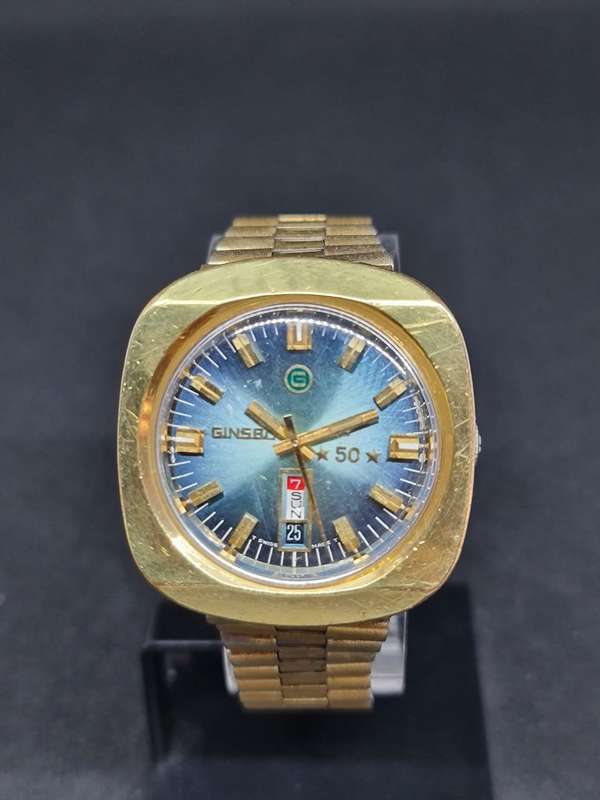 Vintage Swiss Ginsbo Automatic Watch
