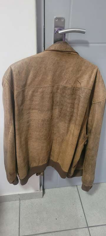 Greg Adams Brown Leather Jacket