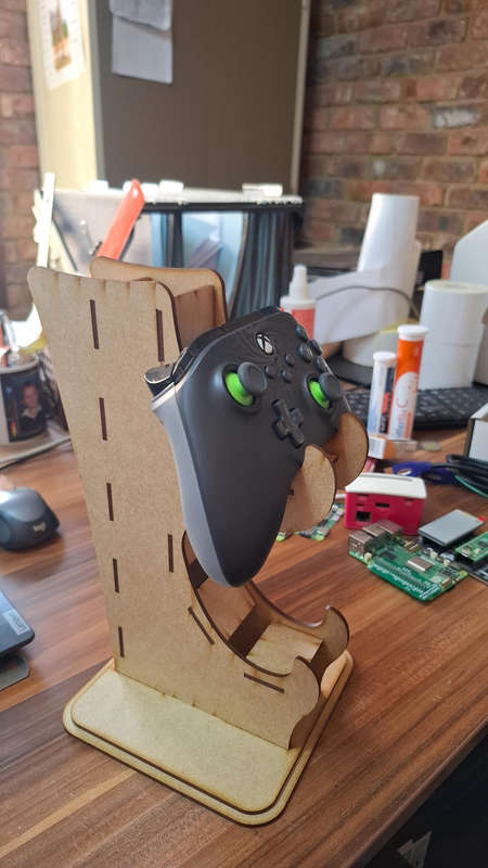 Modern Controller and Headphone Stand
