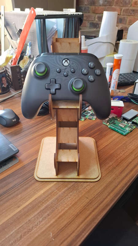 Modern Controller and Headphone Stand