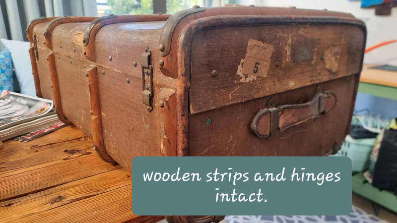 Antique Steamer Trunk  Early 1900s | Dumbleton Family |