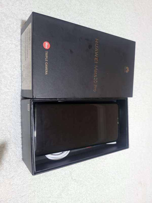 Huawei - Mate 20 Pro - Dual Sim - 128GB - Midnight Blue - Excellent Condition - With Extras