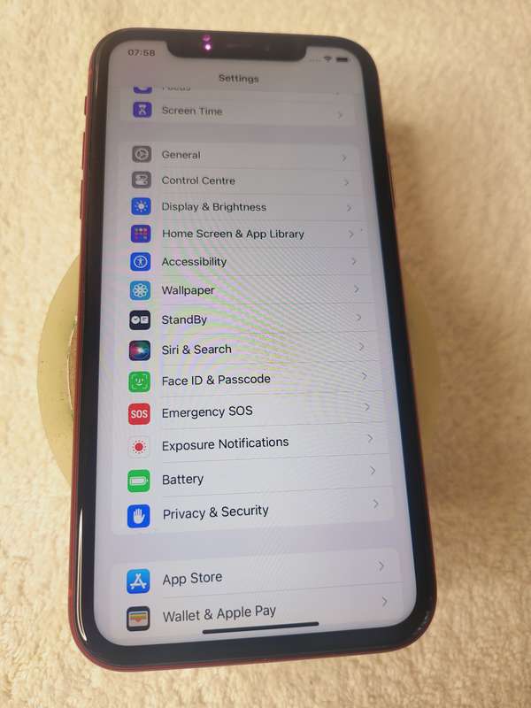 iPhone XR Product Red 128GB With Extras