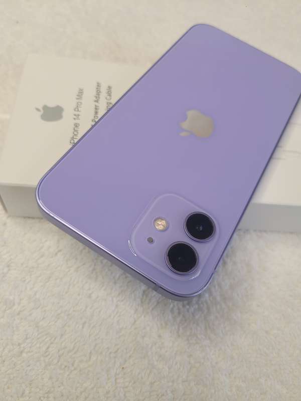 iPhone 12 - Purple - 128GB - With Extras