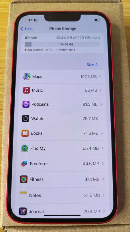 iPhone 14 | Dual eSim | Red | 128GB | With Extras