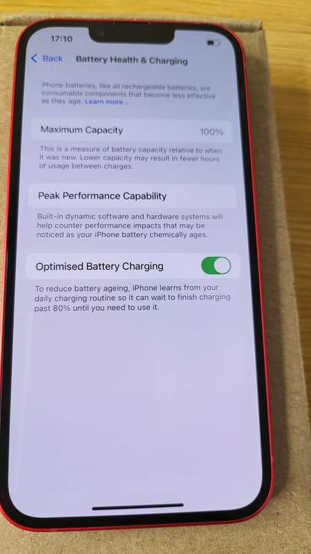 iPhone 14 | Dual eSim | Red | 128GB | With Extras