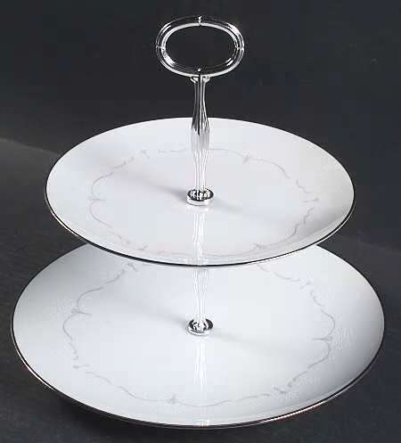 NORITAKE VINTAGE 24-PIECE TEA & COFFEE SERVICE - WHITEBROOK PATTERN