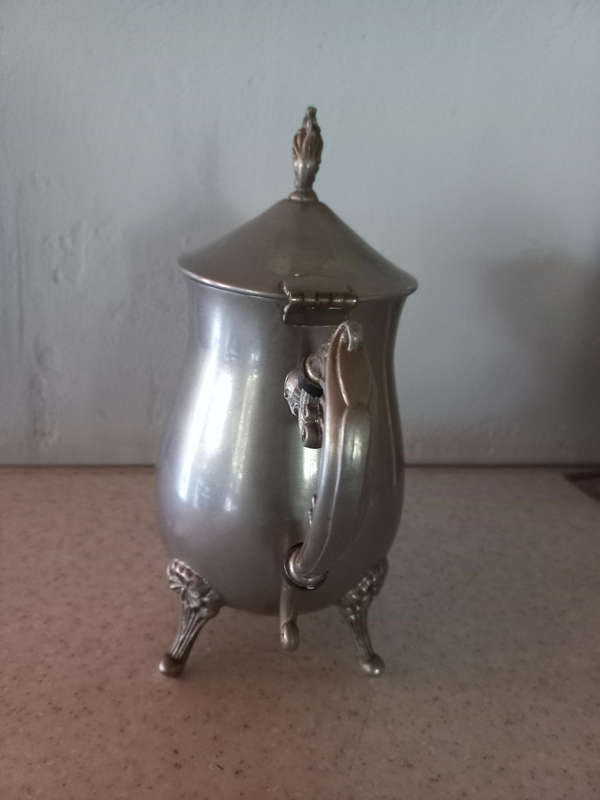 Antique leonard silver plated coffee / teapot
