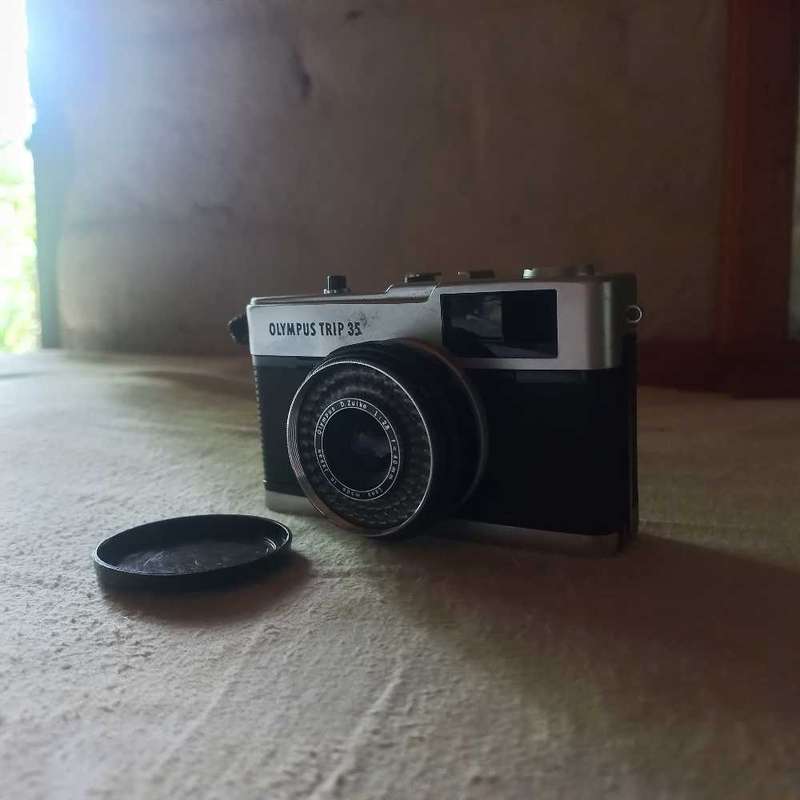 Olympus Trip 35 Vintage 35mm Film Camera. Works, Film Tested