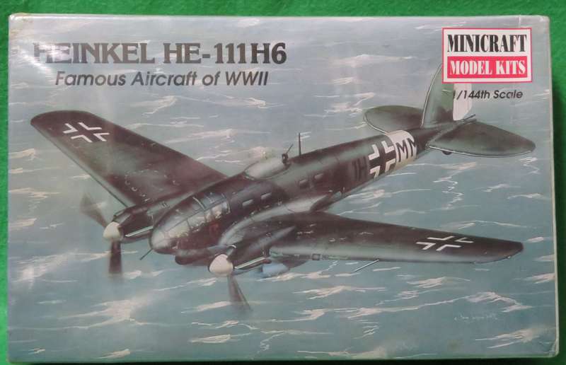 **Academy**Model kit**WWII - Heinkel HE-111 H6**Vintage**Scale 1/144**