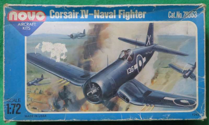 **NOVO**Model Kit**Corsair IV - Naval Fighter**Vintage**Scale 1/72**