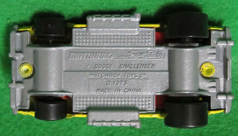 **Matchbox Toys**Dodge Challenger**1975**Made in China**Vintage**