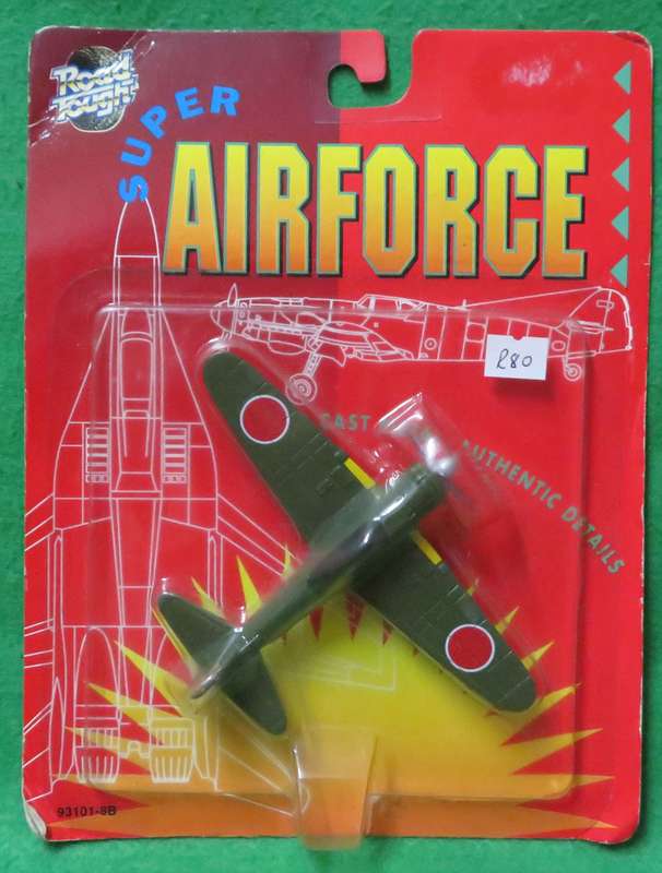 Road Tough - Yat Ming Mitsubishi Zero (Japan) Die Cast Vintage Made in China 1980's - 90's