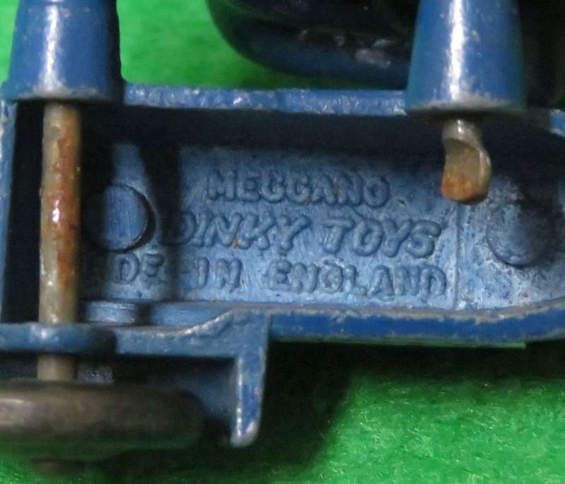**Dinky Meccano No.43**Motorcycle Patrol**Made in England (1935-1950)**Vintage**Rubber tyres**