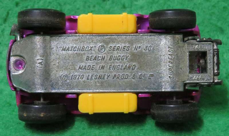 Matchbox Lesney**No. 30**Beach Buggy**Made in England**1970**