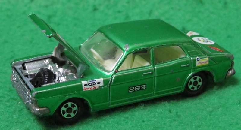 Matchbox Lesney**No. 53**Ford Zodiac Mk. IV**Made in England**Bonnet opens**