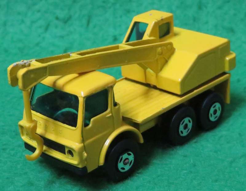 **Matchbox Lesney No.63**Dodge Crane Truck**1971**Vintage**Near mint condition**Movable Crane**
