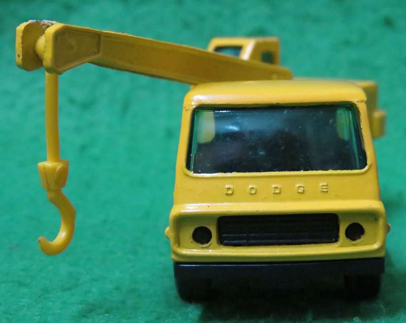 **Matchbox Lesney No.63**Dodge Crane Truck**1971**Vintage**Near mint condition**Movable Crane**