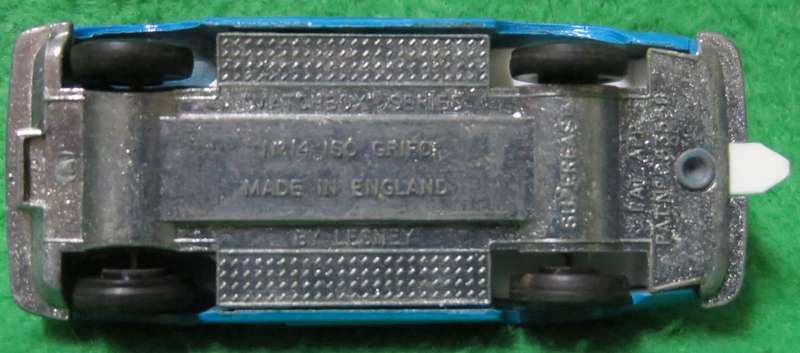 **Matchbox Lesney No.14**Iso Grifo**1971**Vintage**Near mint condition**Opening doors**