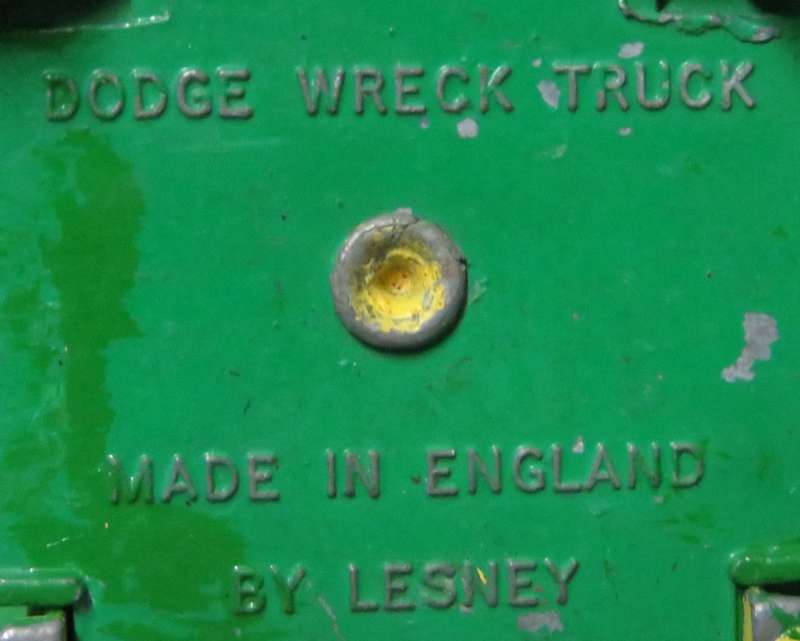 **Matchbox Lesney No.13**Dodge - Wreck Truck (you get both)**1968**Vintage**