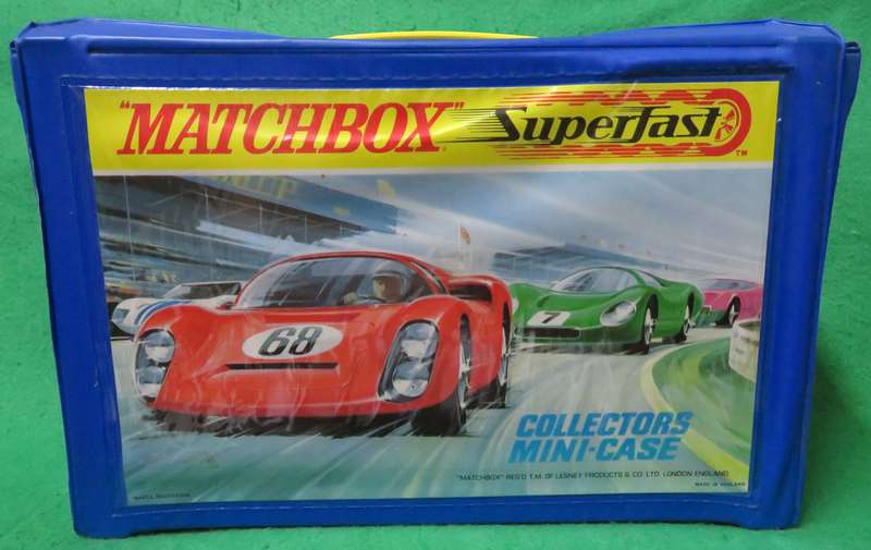 **Matchbox SuperFast**Collector's Mini Carry Case**Excellent condition**Vintage**2 Trays x 12**
