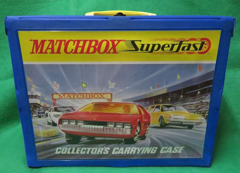 **Matchbox SuperFast**Collector's Case**Great condition**Lock has some rust**Vintage**4 Trays x 12**