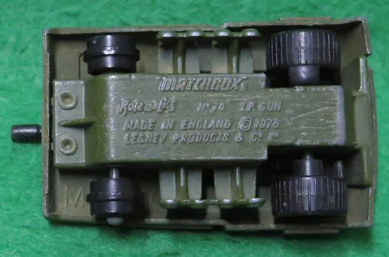 **Matchbox Lesney - Rolamatics No.70**SP Gun**1976**Vintage**