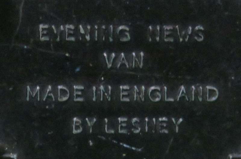 **Matchbox Moko Lesney No.42**Evening News Van**1958-1960**Vintage**