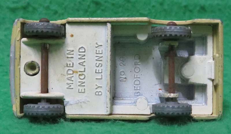 **Matchbox Moko Lesney No.29**Bedford Milk Van**1956-1960**Vintage**