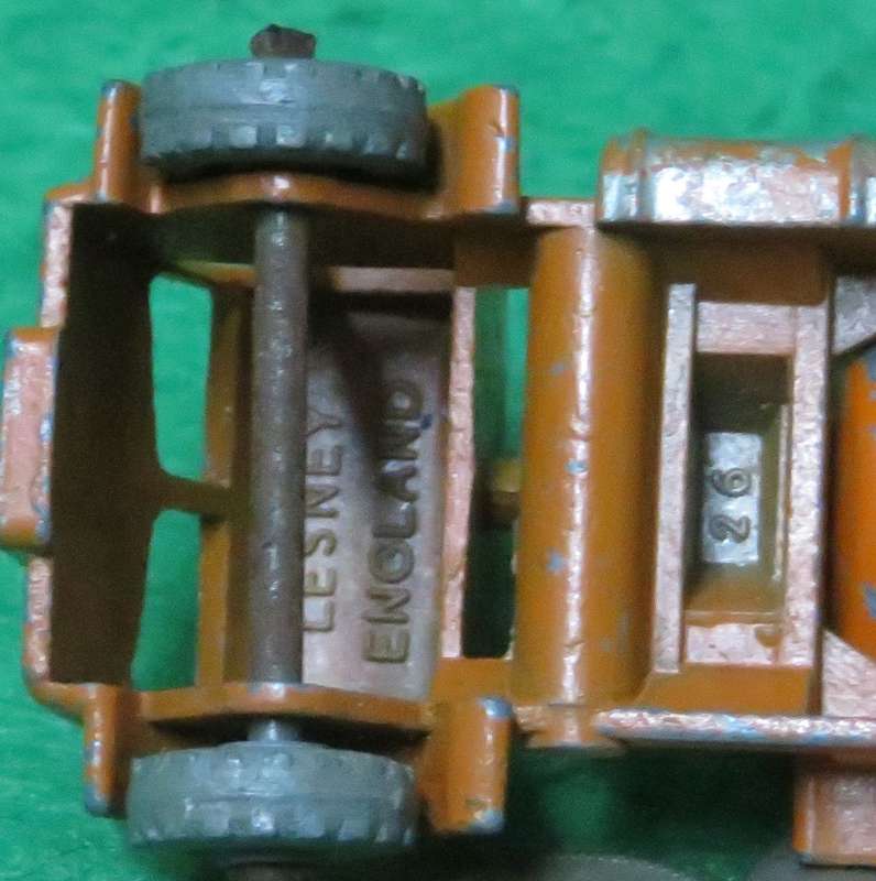 **Matchbox Moko Lesney No.26**Foden Cement Mixer**1961-1968**Vintage**