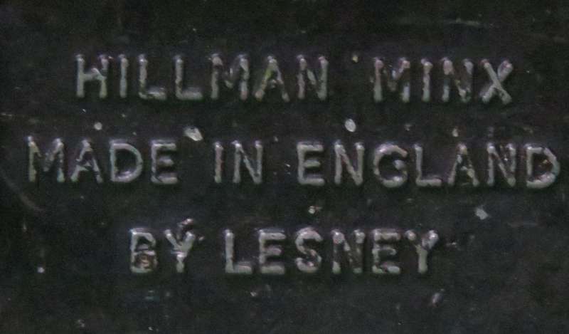 **Matchbox Moko Lesney No.43**Hillman Minx**1959-1960**Vintage**