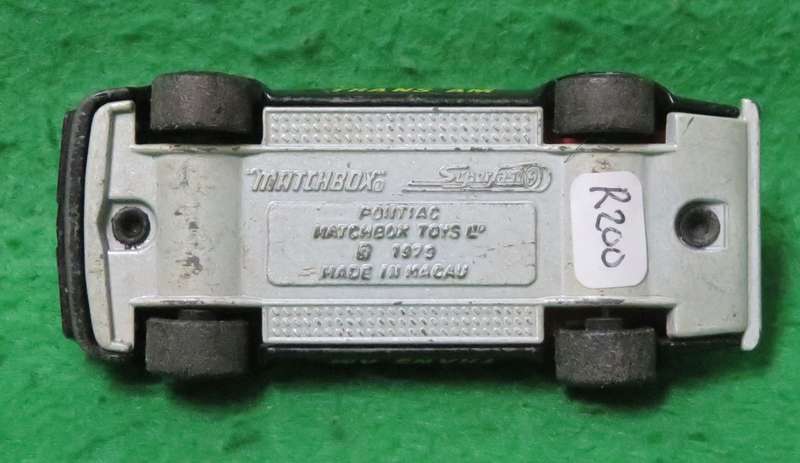 **Matchbox Superfast**Pontiac**1979**Vintage**Matchbox Toys**Macau**