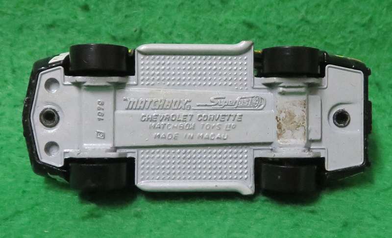 **Matchbox Superfast**Chev Corvette**1979**Vintage**Matchbox Toys**Macau**