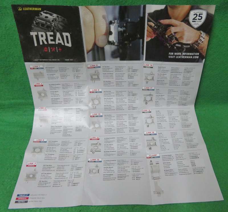 **Leatherman Tread LT**Bracelet Multi-Tool**Black - 832428**New - Still in box with booklet**