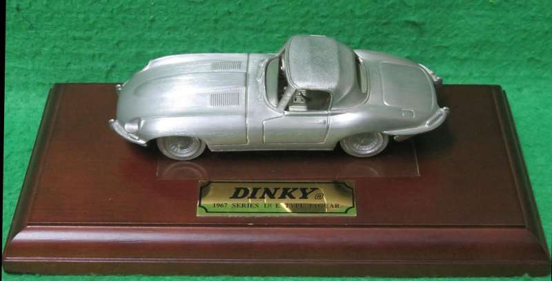 Matchbox DINKY**1967 Series 1½ E-Type Jaguar**1992**All metal model - pewter**1/43**