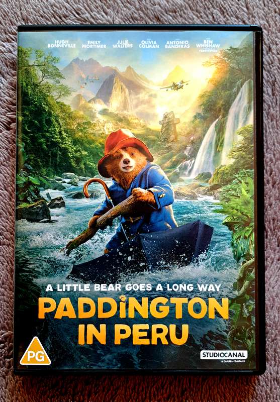 PADDINGTON in PERU dvd