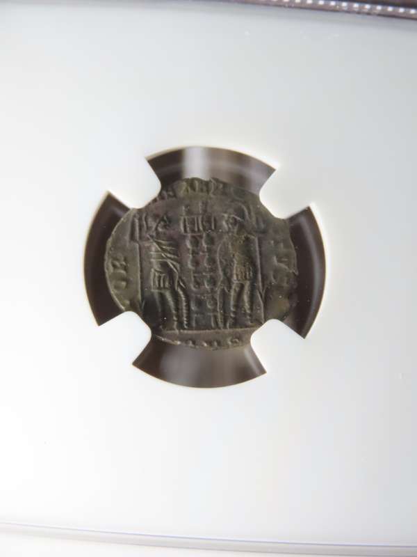 Constantine II, 337 - 340 AD, NGC XF, Ancient Rome, Roman Coin