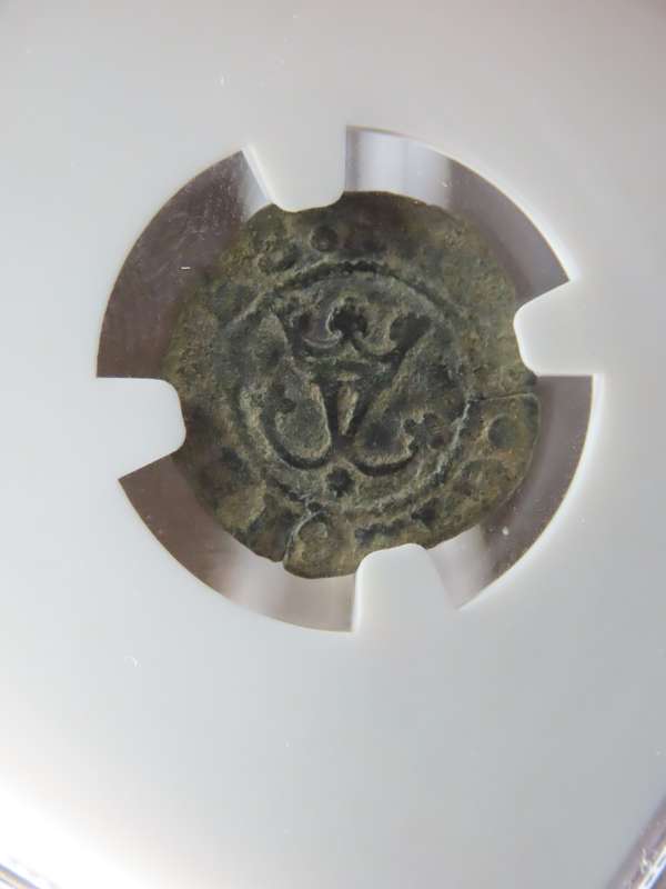 Spanish Shipwreck Blanca, 1474 to 1504, Ferdinand V Isabel I, NGC VF - Cuenca