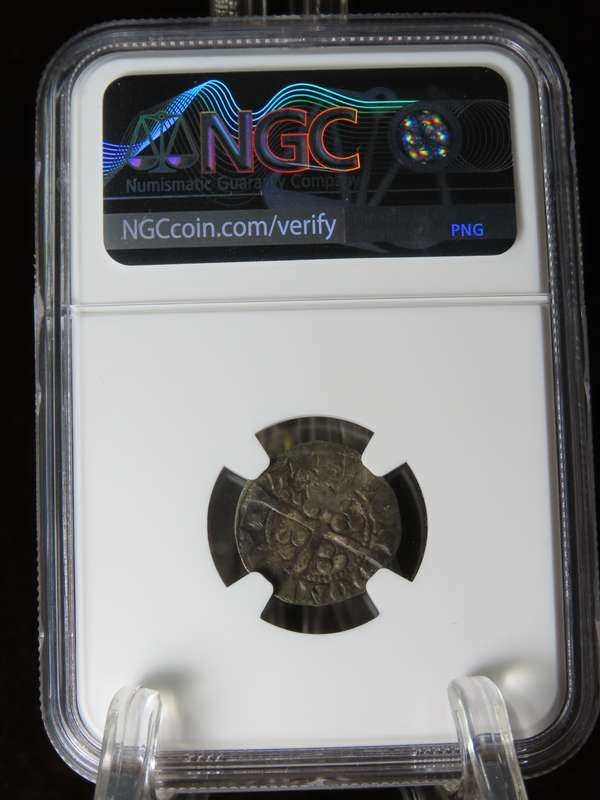 1279 - 1307 England, Edward I Silver Penny, NGC VF, London hammered Coin