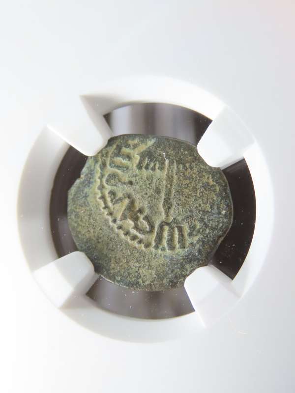 Ancient Judaea Prutah Coin, 37 - 44 AD, Governor Agrippa I Under Claudius, Coins of the Bible