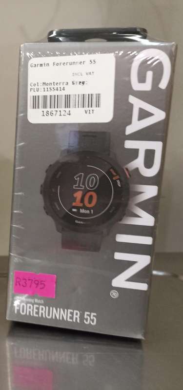 Garmin Forerunner 55 Multisport GPS Running Watch GREY - NEW (Sealed Full + Warranty)