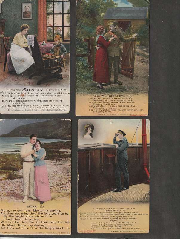 vintage postcards 4 Bamford postcards