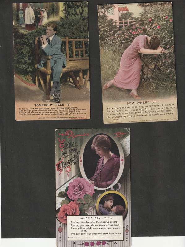 vintage postcards 3 Bamford postcards